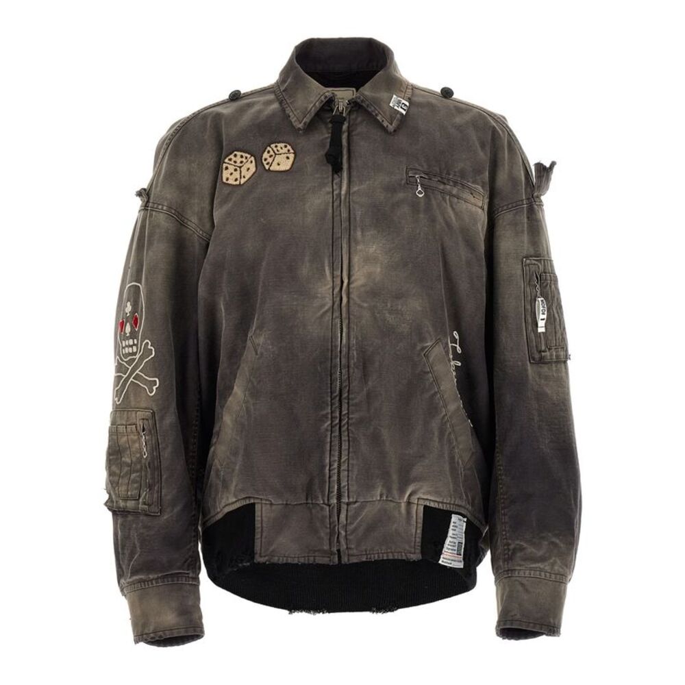 Maison Mihara Yasuhiro Black Cotton Men's Bomber